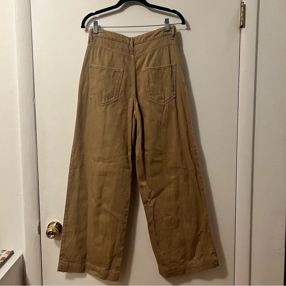 Zara twill wide leg chino - Picture 3 of 3